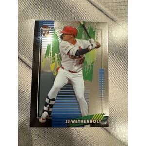 2026 Topps Finest JJ Wetherholt RC #15 Common St. Louis Cardinals Baseball Card